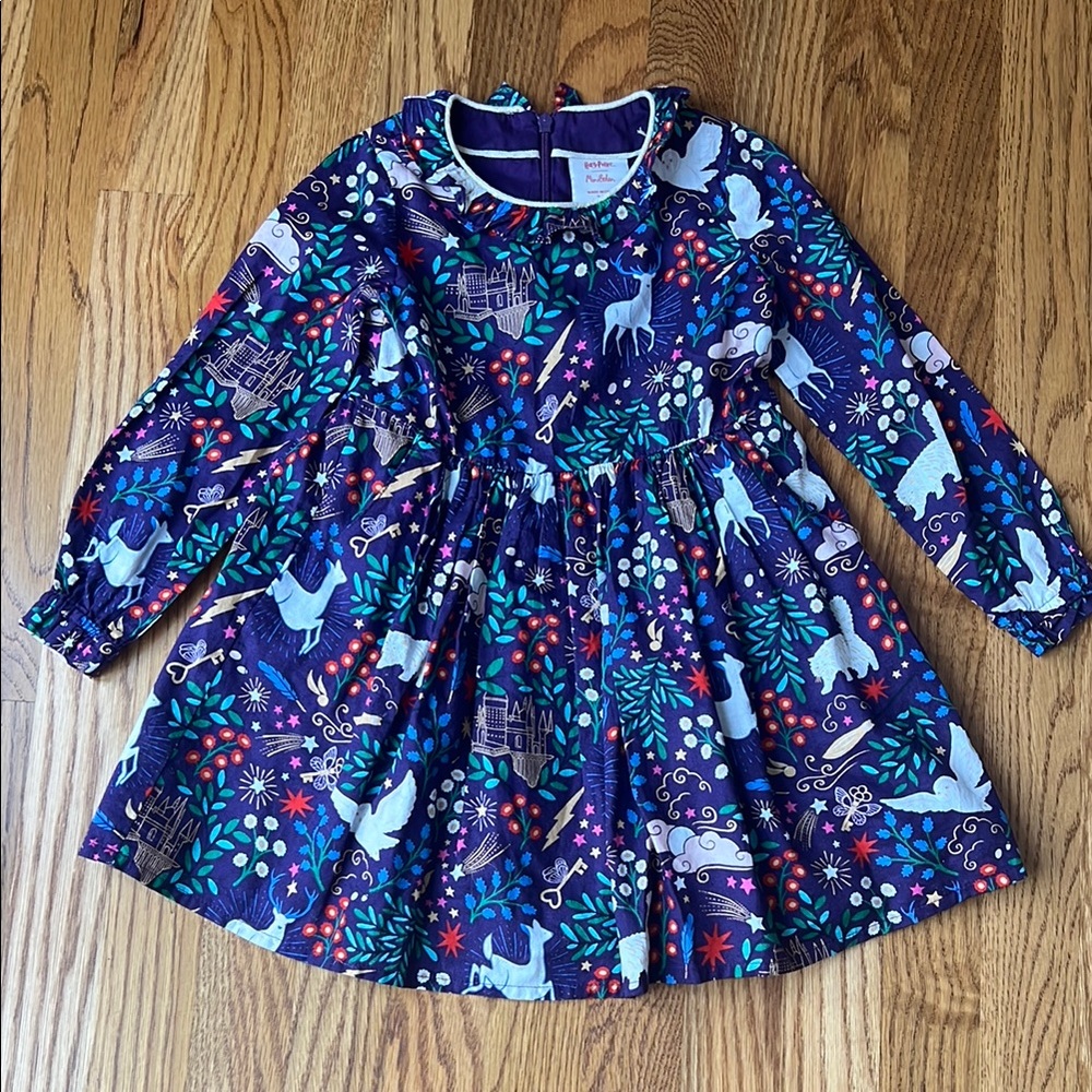 Harry Potter Mini Boden Dress 🦉🦌🏰